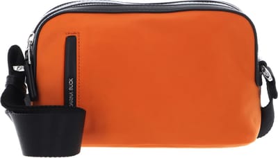 MANDARINA DUCK Schoudertas Hunter Crossover Bag Marmalada & Black Oranje