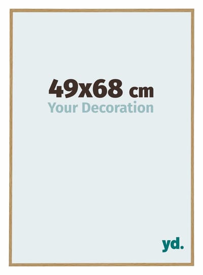 Your Decoration - Fotolijst 49x68 cm - Kunststof - Beuken Licht - Evry