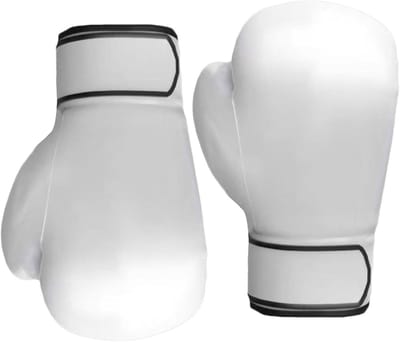 Bokshandschoenen - Trainingshandschoenen - Sport Training - Licht en Flexibel - 250 gram - Wit