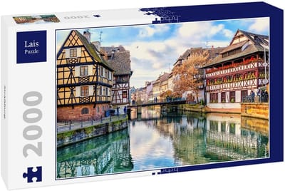 Grote Puzzel 2000 Stukjes Stadsgezicht Uitdagend