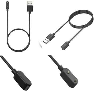 DrPhone Magnetische USB Oplader – Oplaadkabel – Geschikt voor Huawei Watch Fit 2/Fit 3, Huawei Band 10/9/8, Honor Band 9 , Honor Watch 7/6/ES - 100cm
