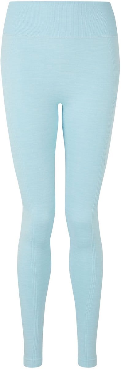 TriDri Women´s Recycled Seamless ´3D Fit´ Multi-Sport Flex Leggings TR512 - Sky Blue Melange - XS