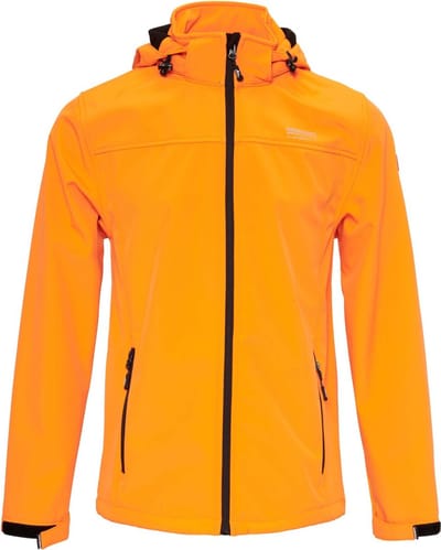 Nordberg Eldgrim - Softshell Outdoor Zomerjas Heren - Burned Orange - Maat 3XL