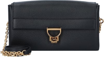 COCCINELLE Leren Schoudertas Arlettis Handbag Noir Zwart