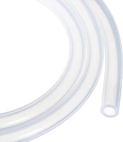 Siliconen Slang voor Voedselveilig Gebruik, 8mm ID x 12mm OD, 1m voor Condensafvoer, Waterpomp en Irrigatie