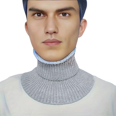 Livano Nekwarmer - Heren - Dames - Fleece - Motor - Bandana - Masker - Colsjaal - Winter - Sjaal - Herfst - Grijs