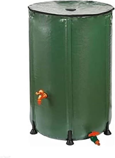 Regenton - Wateropslag Vat - Tuin Besproeien - Grote Capaciteit - 500 Liter - Groen