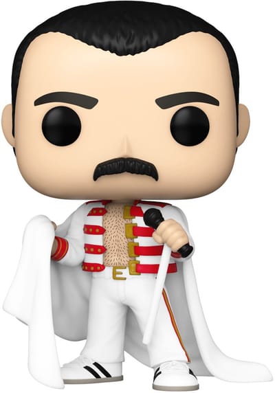 Queen Freddie Mercury Vinyl Figur 414 Funko Pop! meerkleurig PVC -
