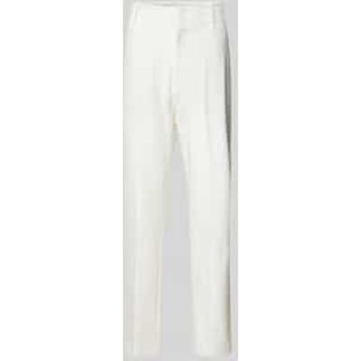 Regular fit broek met riemlussen, model 'NORA ESTELLE'