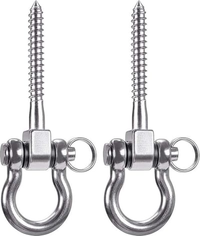 Schommelhanger - RVS 304 - Schommelaccessoires - Sterk - 180° - 2 stuks