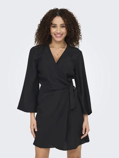 JDY - JDYPEPPER 7/8 WRAP DRESS WVN NOOS Dames Jurk