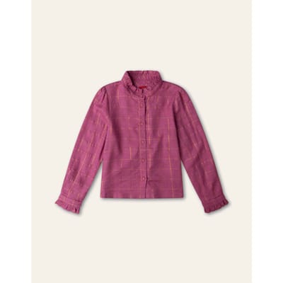 Oilily Bonjour Blouse- maat104/4yr Rood Violet