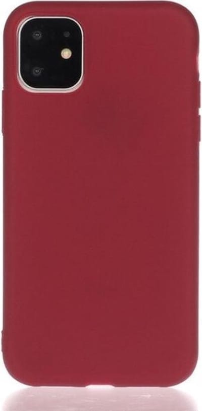 Telefoonhoesje geschikt voor Apple iPhone 8 | Back Cover | iPhone 7 | iPhone SE 2020 | Siliconen Hoesje | Rood