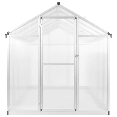 vidaXL - Tuinkas - 15,6 - m³ - 421x190x195 - cm - aluminium