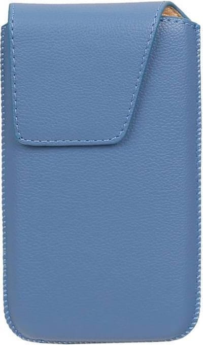 Smartphone Pouch Maat S ( - Hoesje Geschikt voor Samsung Galaxy S2 i9100 ) Blauw