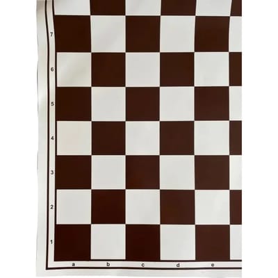 Synthetisch leren schaakbord Kuebler Sport