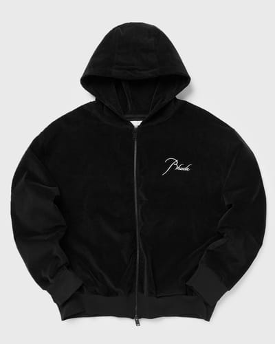 VELOUR CLASSIQUE ZIP-UP HOODIE
