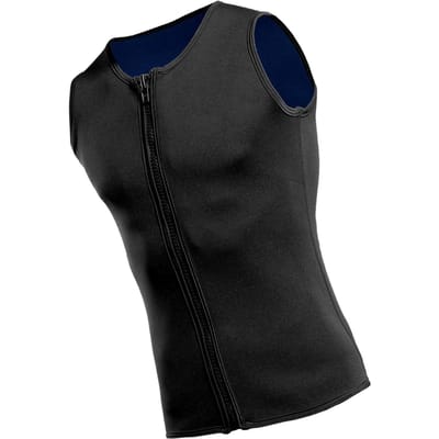 Duikvest 2MM Rits Wetsuit Mouwloos Snorkelen Zwemtop Thermische Bescherming voor Surfen Scuba Duiken Vest M XL