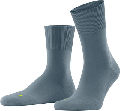 FALKE Run eenkleurig katoen functioneel materiaal sokken unisex blauw - maat 37-38