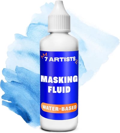 Maskeervloeistof Gel 80 ml voor Aquarelschilderen en Tekenen