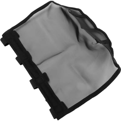 Couvre-nez pour cheval Respirant Teslin Masque anti-mouches pour cheval Protection du visage pour chevauxL L gray