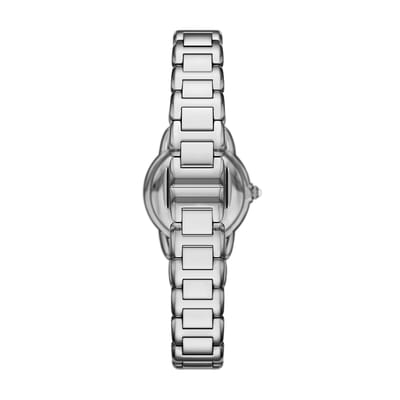 Emporio Armani AR11669 Dames Horloge 26mm - Zilverkleurig