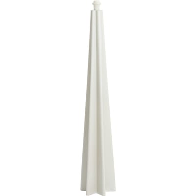 Light & Living Vloerlamp Kuala – Mat Wit – Ø20x124cm – Excl. kap – E27 fitting – Voor binnen