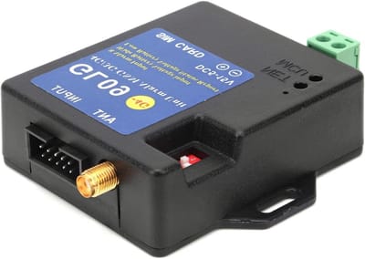GSM Alarmmodule - Huisbeveiliging Systeem - Toezicht op Afstand - 8-Kanaals Waarschuwingen - 4 x 3 x 1 Inch - Zwart