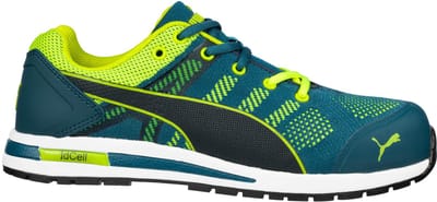 PUMA Elevate Knit Green Low 643170-47 Veiligheidsschoenen S1P Schoenmaat (EU): 47 Groen, Geel 1 stuk(s)