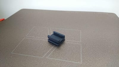 DJI-adapter microfoon minizender cold-shoe-montage