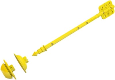 Isolatie Ophangers - Bevestigingsclips Isolatie - Luchtdicht Bouwen - Composiet Arme Materiaal - 50 Stuks - Geel