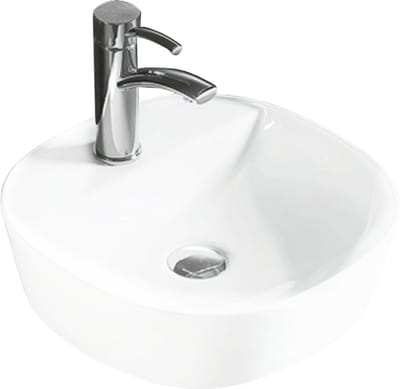 Mexen Zita opzetwastafel 40 x 40 cm, wit - 21874000