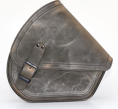 D3SD - softail motortas - rond - bruin - leder - Harley