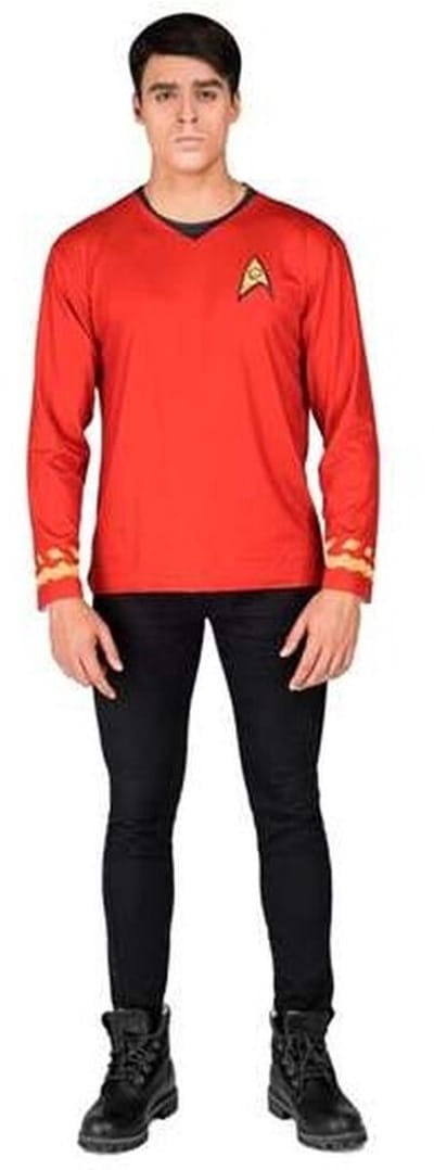 Kostuums voor Kinderen My Other Me Star Trek Scotty Shirt Rood - M