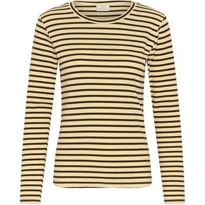 Gestreept dames-T-shirt KAFFE Liddy