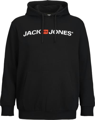 JACK&JONES PLUS - JJECORP OLD LOGO SWEAT HOOD NOOS PLS - Heren - Sweaters
