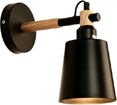 OHNO - Woonaccessoires - Auriga Wandlamp - Zwart - Tijdloos - Modern - Industrieël