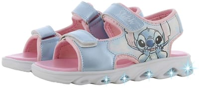 Lilo & Stitch - Sandalen voor meisjes - Stitch Lichtgevende schoenen voor kinderen - Zomerschoenen van 2 tot 8 jaar - Maat 26 - Blauw