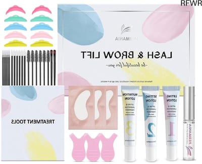 Wimperlift Set - Wimperpermanent Kit - Mooie Wimpers Creëren - Zachte Veilige Formule - 167 cm - N.v.t.