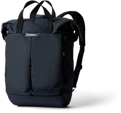 Bellroy Tokyo TotePack Compact – Geschikt voor 13 Laptop – Met Wegstopte Schouderbanden en Pop Pockets – Waterbestendige Stof - Blauw