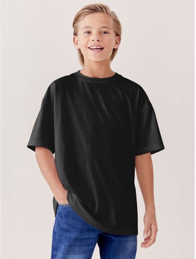 Next - Jongens - T-shirt met korte mouwen - Zwart