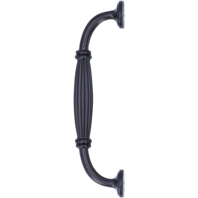 Poignée d'armoire en alliage de zinc Noir Bouton de tirage Quincaillerie Accessoire pour Meubles de Maison