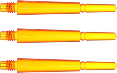 Dart Pijltjes Shafts - Dart Accessoires - Precisie Werpen - Versterkt Kunststof - Maat 3 - Oranje