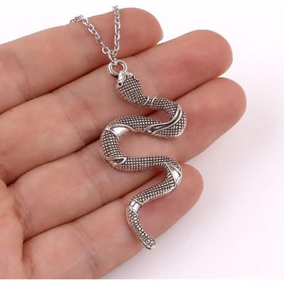 Punk roestvrijstalen slangenketting voor vrouwen, dierenhangerketting, minimalistische stijl, mode, vrouwelijk dier, sieraden, cadeau 60cm brown