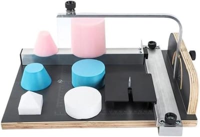 Schuimsnijmachine - Elektrische snijder - Schuim Bewerken - Verstelbare Hoek - 380 x 280 mm - Niet gespecificeerd