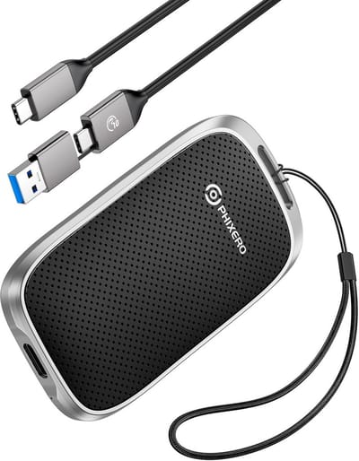 Draagbare SSD 2TB Zwart Hoge Snelheid