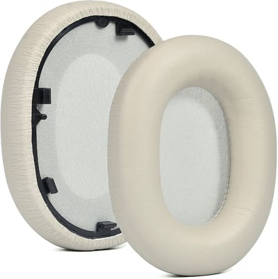 Vervangende oorkussens voor Sony WH-1000XM5 - Oorkussens voor koptelefoon - Ear pads headphones - platina zilver