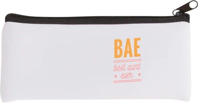 Akyol - beste tante ever Etui - Tante - uw tante - liefste tante - verjaardag - cadeau - kado - bedankje - 20 bij 9 cm