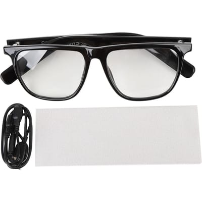 Lunettes intelligentes Bluetooth avec application Haut-parleur Hi-Fi Microphone à réduction de bruit Lunettes à traduction IA Prend en charge