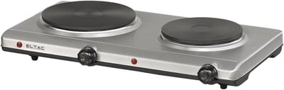 Dubbele Kookplaat met Gietijzeren Platen, 2500 Watt